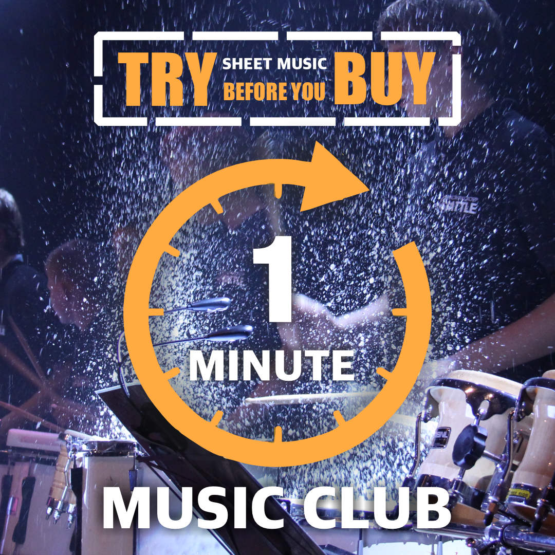 Want To Try Sheet Music Before You Buy? Check Our One Minute Music Club!