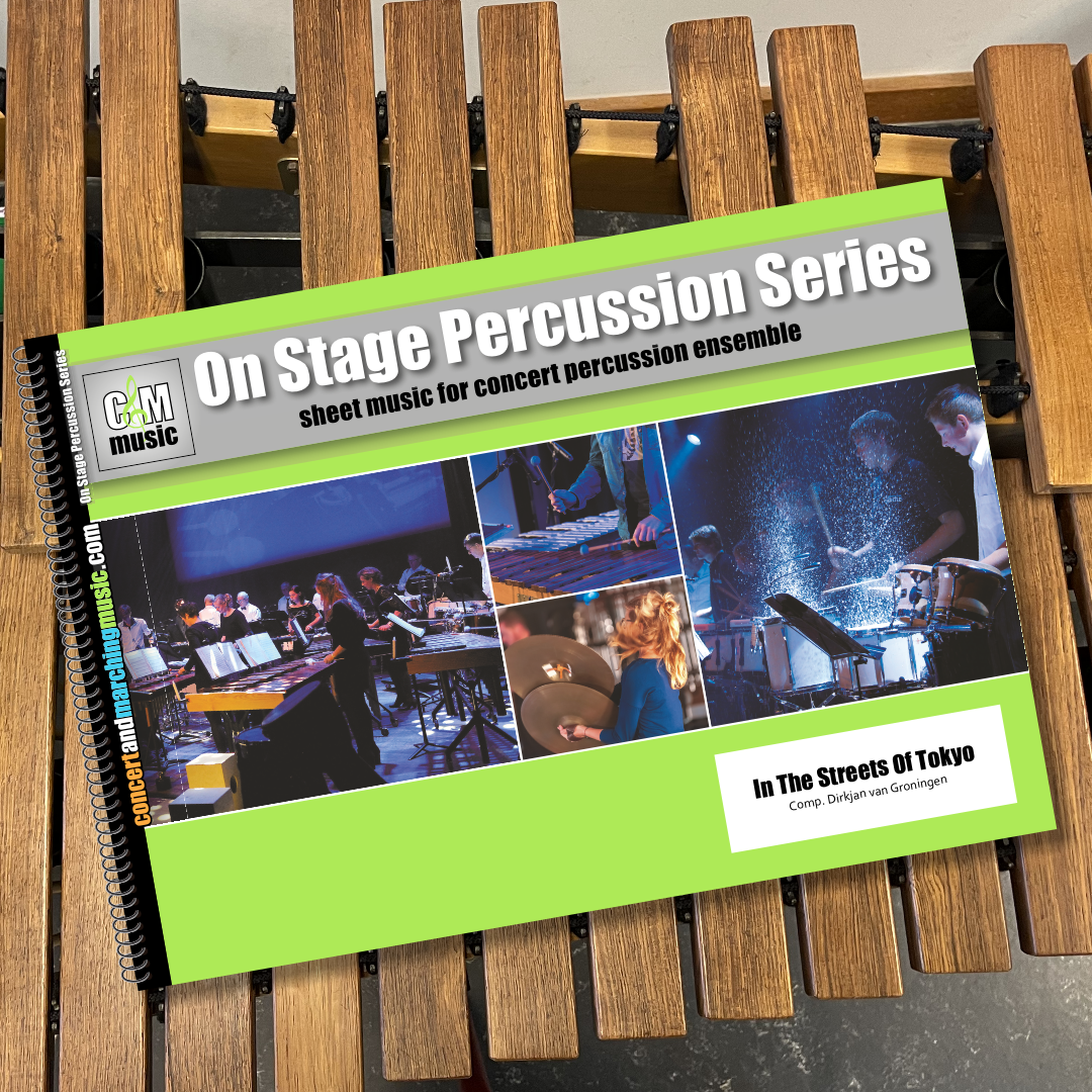 Cover Image | In The Streets Of Tokyo | Sheet Music For Percussion Ensemble