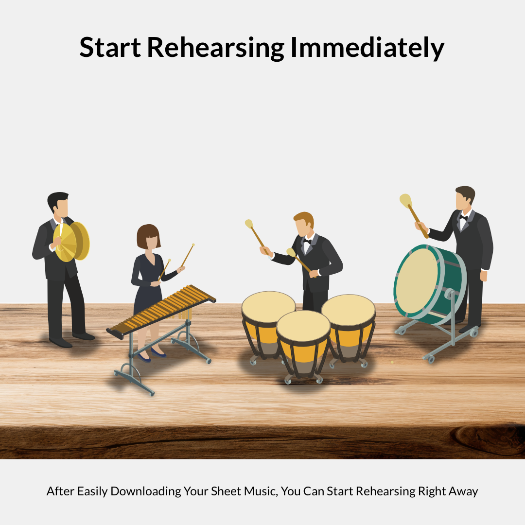 Start Rehearsing Immediately | Band Music Center