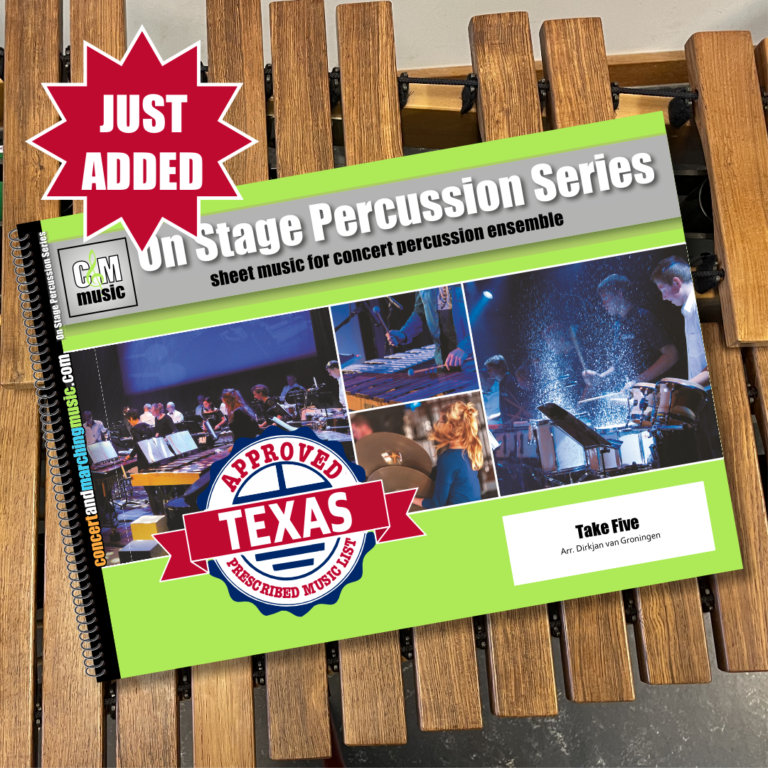 Cover Image | Take Five | Sheet Music For Percussion Ensemble