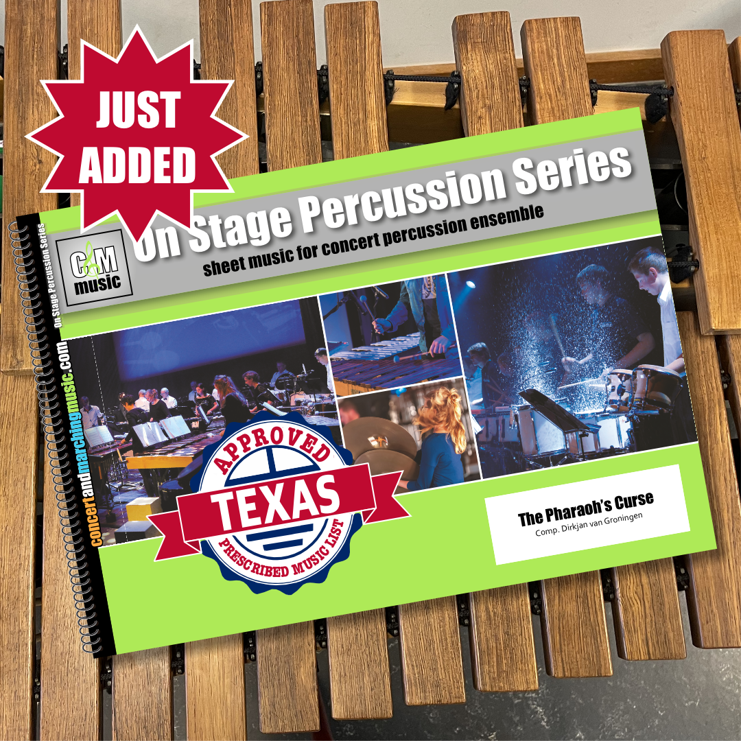 Cover Image | The Pharaoh's Curse | Sheet Music For Percussion Ensemble