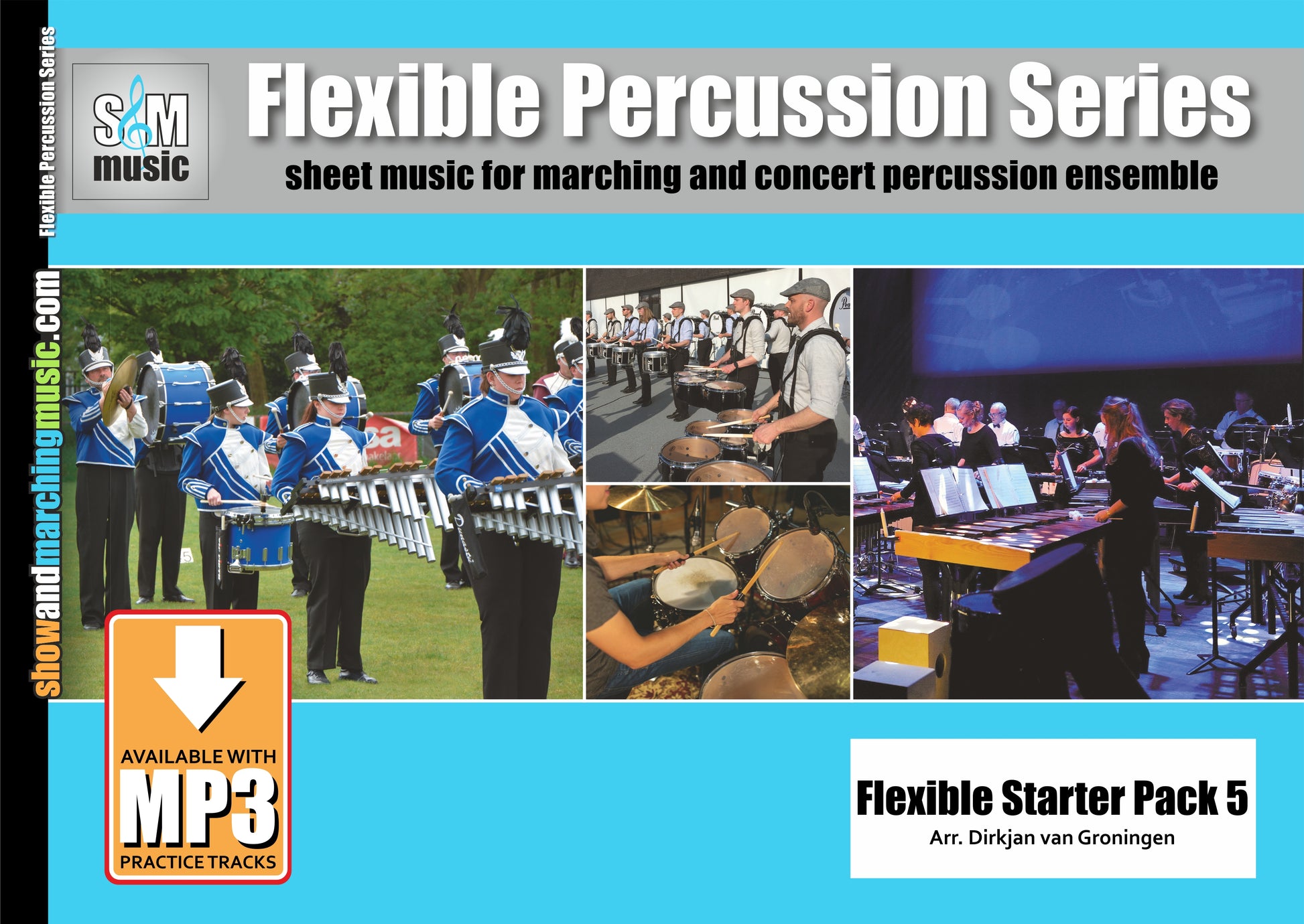 Sheet music from Flexible percussion starter pack for percussion ensemble.