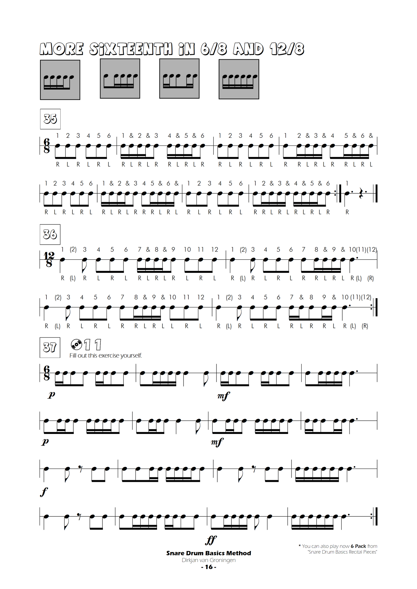 Snare Drum Basics Method 1