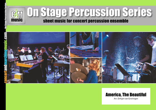 America, The Beautiful | Arr. Dirkjan van Groningen | On Stage Percussion Siere