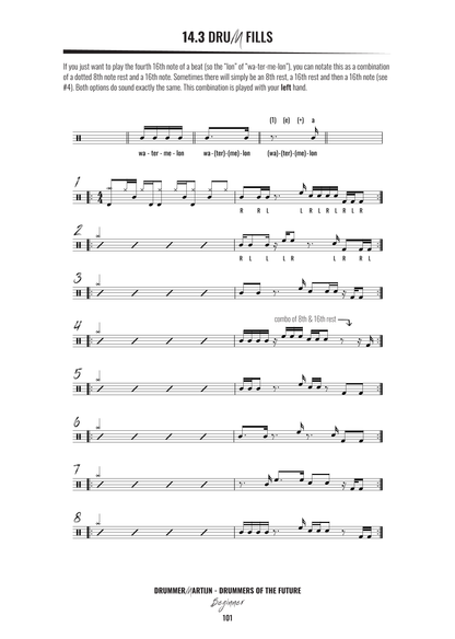 Drummers Of The Future - Beginner | DrummerMartijn | Sample Page 101