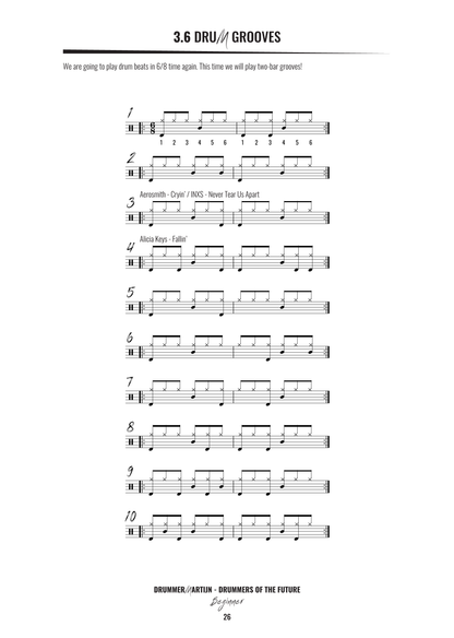 Drummers Of The Future - Beginner | DrummerMartijn | Sample Page 26
