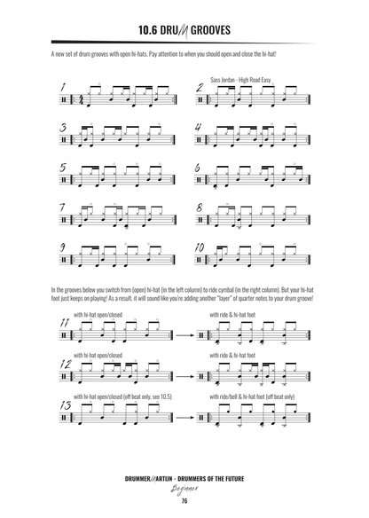 Drummers Of The Future - Beginner | DrummerMartijn | Sample Page 76