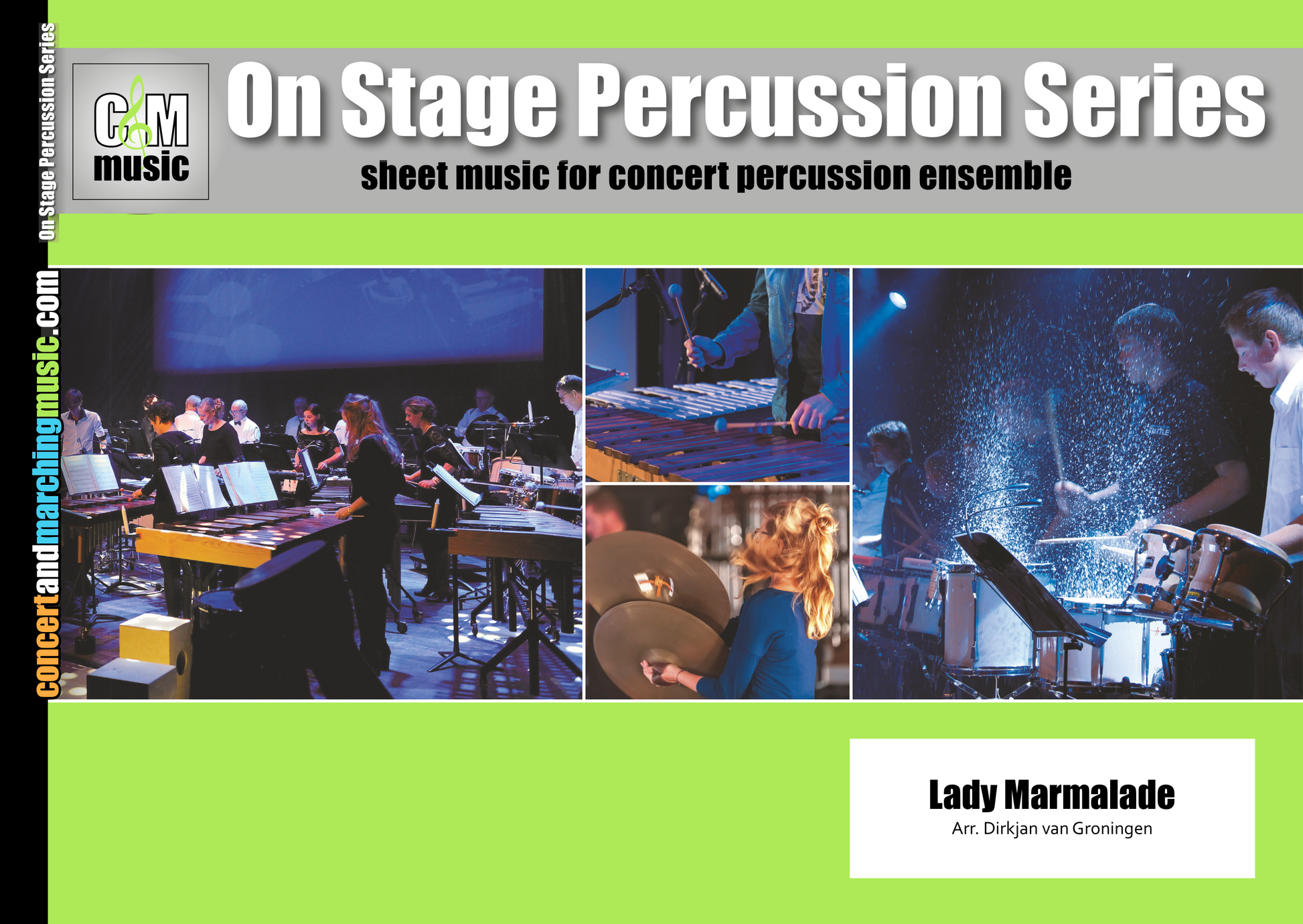 Lady Marmalade | Percussion Ensemble Sheet Music | Arr. Dirkjan van Groningen