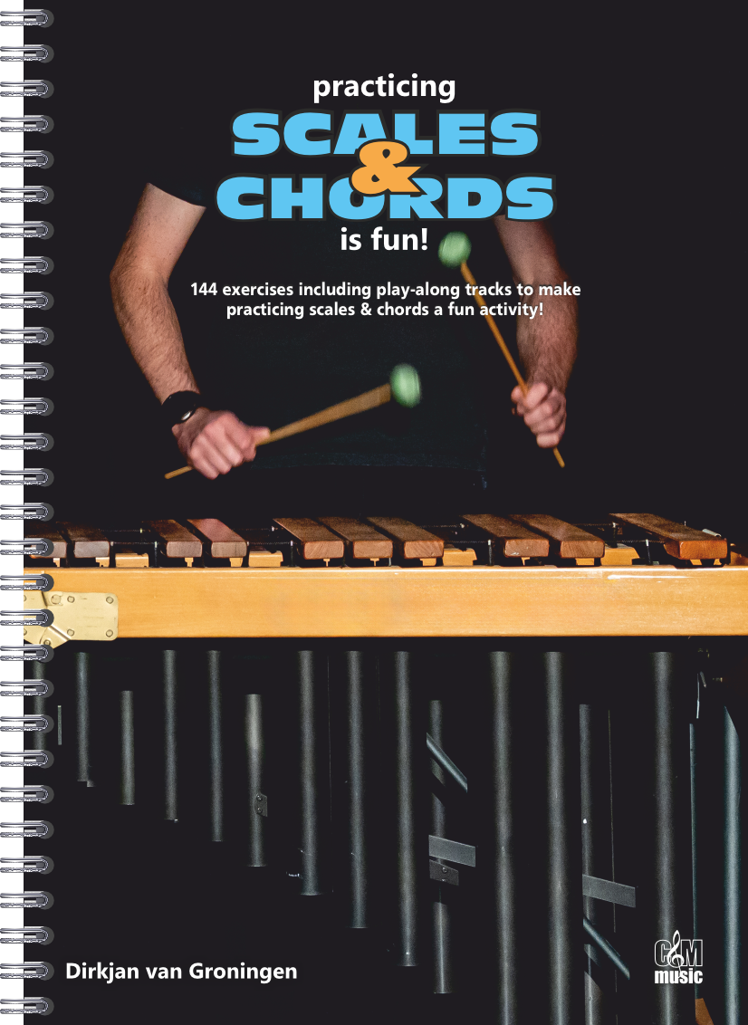 Practicing Scales & Chords Is Fun | Front Cover | Dirkjan van Groningen