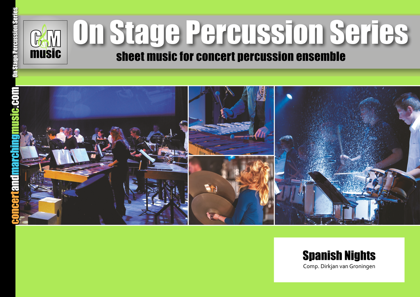 Spanish Nights | Percussion Ensemble Sheet Music | Comp. Dirkjan van Groningen