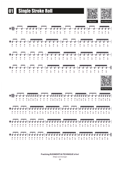 Practicing Rudiments & Technique is Fun!
