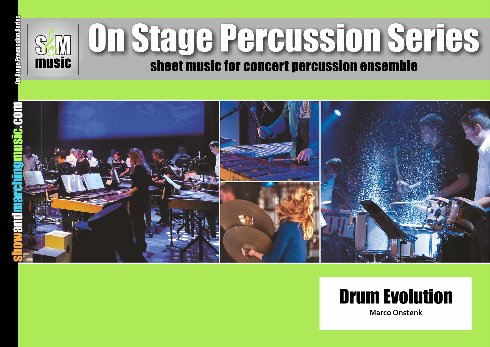 Drum Evolution | Percussion Ensemble Sheet Music | Comp. Marco Onstenk