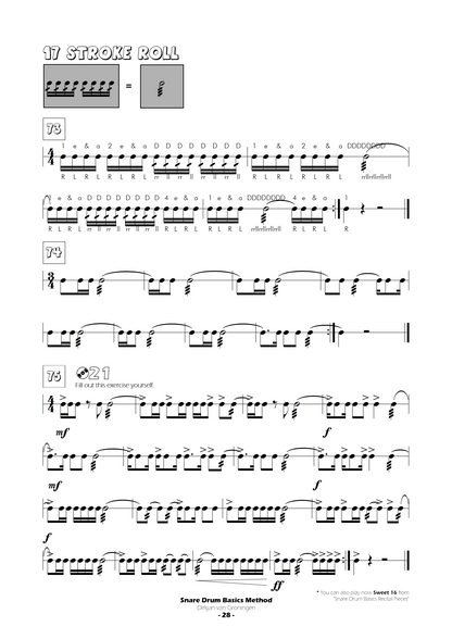Snare Drum Basics Method 1
